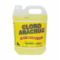 Hipoclorito de Sódio (cloro) 5 Litros 3% Cloro Aracruz - Lt