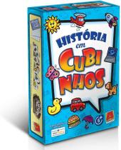 História em cubinhos jogo de tabuleiro algazarra 1152