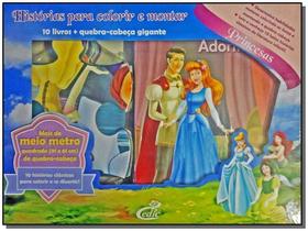 Historia Para Colorir e Montar - Princesas Sortido