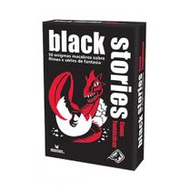 Historias Sinistras Black Stories Cenas Fantasticas Jogo de Cartas Galapagos BLK115