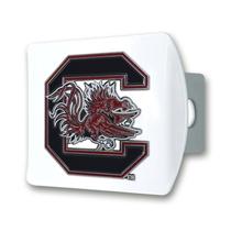 Hitch Cover FANMATS Universidade da Carolina do Sul White