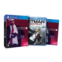 HITMAN 2 Edicao limitada Brasil (inclui Blu Ray do filme Agente 47) Playstation 4 - Warner Games
