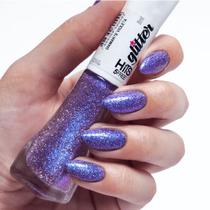 HITS - Esmalte Glitter Refletivo Multichrome - FREE - Diamante Violeta - 8ml