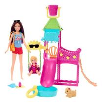 Hkd80 Barbie Skipper Parque Aquatico Com Boneca E Pets Hkd80 Barbie Skipper Parque Aquatico Com Boneca E Pets