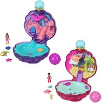 Hkv44 polly pocket estojo de concha sortidos mattel Hkv44 polly pocket estojo de concha sortidos mattel