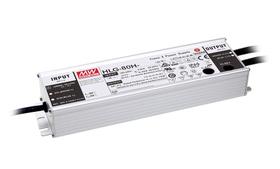 HLG-80H Driver de LED 80W Alta Eficiência e Durabilidade MeanWell