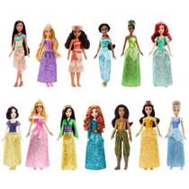 Hlw02 disney princesas saia cintilante sortimento mattel t108494