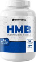 HMB 180 Cápsulas NewNutrition 3g de HMB por Porção Suplemento para Massa Muscular e Recuperação 30 Porções HMB 180 Cápsulas NewNutrition 3g de HMB por Porção Suplemento para Massa Muscular e Recuperação 30 Porções