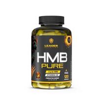 Hmb Pure Com Vitamina B6 Leader Nutrition 120 Cápsulas