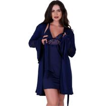 Hobby Roupão Feminino Robe Manga Bailarina