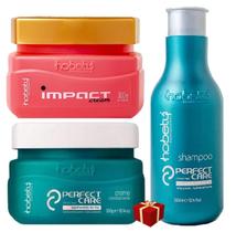 Hobety Cronograma Kit Perfect Care + Máscara Impact 300G