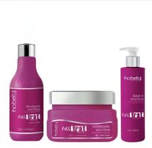 Hobety Full Trat home Care Shampoo+Máscara+leave-in Nutrição