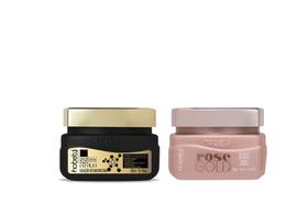 Hobety Kit Máscara Sos Loiras 300Gr+Máscara Rose Gold 300Gr