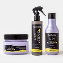 Hobety Kit Repositor de Carbono Shampoo Mascara e Leave-in