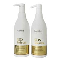 Hobety Kit S.O.S Loiras Shampoo+Máscara 2X750Ml Hobety Kit S.O.S Loiras Shampoo+Máscara 2X750Ml