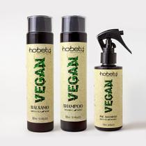 Hobety Kit Vegan Balsamo Shampoo e Pre Shampoo