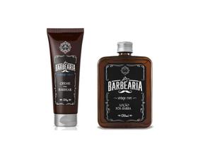 Hobety Kit Vintage Men Loção Pós Barba E Creme Barbear