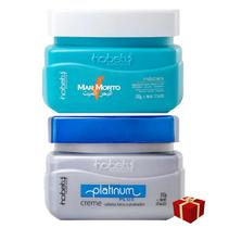 Hobety Máscara Platinum Plus 300G + Máscara Mar Morto 300G Hobety Máscara Platinum Plus 300G + Máscara Mar Morto 300G