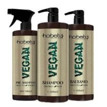 Hobety Vegan Kit Shampoo+Bálsamo 2x1L e Pré-Shampoo 500ml Hobety Vegan Kit Shampoo+Bálsamo 2x1L e Pré-Shampoo 500ml