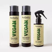 Hobety Vegan Kit Shampoo+Bálsamo 2x300 e Pré-Shampoo 150ml