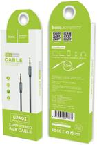 HOCO UPA03 Noble Sound Series 3,5mm AUX NylonAudio Cable 1M-Black