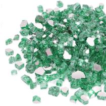 Hogar de Fuego Stanbroil 10 lb de Vidrio Reflectante Verde Claro 1/4 pulg Hogar de Fuego Stanbroil 10 lb de Vidrio Reflectante Verde Claro 1/4 pulg