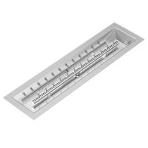 Hoguera Stanbroil Insertable Lineal 76x15cm Acero Inoxidable