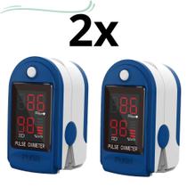 Hoje Super KIT 2 Oxímetro Digital Dedo Medidor Saturação Hoje Super KIT 2 Oxímetro Digital Dedo Medidor Saturação