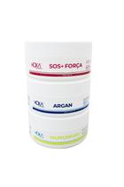 Hoka cronograma máscaras murumuru + argan + s.o.s + força 200g Hoka cronograma máscaras murumuru + argan + s.o.s + força 200g