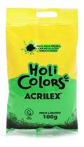 Holi Colors 100 grs - VERDE BANDEIRA 100G - 100511