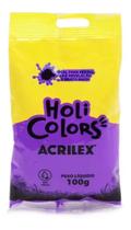 Holi Colors 100 grs - VIOLETA - 100516 - ACRILEX