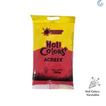 Holi Colors 100g Vermelho - Acrilex