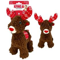 Holiday Sherps Reindeer Medium KONG Brinquedo Pelúcia de Natal para Cachorro