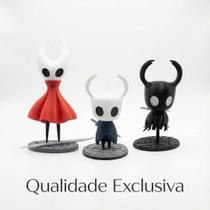 Hollow Knight Trio Colecionável: Cavaleiro, Hornet e Shade
