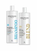 Hollywood Brasil Selante All Blend 1L + Sh Antirresíduos 1L