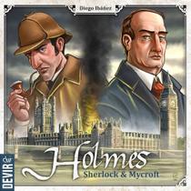 Holmes: Sherlock & Mycroft - Jogo de Tabuleiro de Investigação para 2 Jogadores