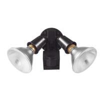Holofote de segurança GLOBE 240W Twin Head Bronze 110