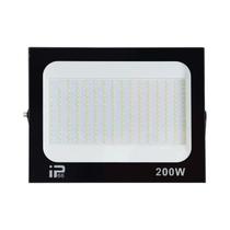 Holofote LED 100W 200W À Prova d'Água IP66 Com Carcaça Preta Para Jardim, Rua, Portão E Parede Holofote LED 100W 200W À Prova d'Água IP66 Com Carcaça Preta Para Jardim, Rua, Portão E Parede