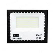 Holofote LED 100W Vedação Dupla IP67 Branco Frio Mini Refletor Externo Alta Performance SMD Holofote LED 100W Vedação Dupla IP67 Branco Frio Mini Refletor Externo Alta Performance SMD
