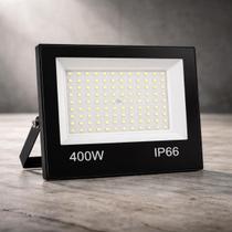 Holofote Led 400W Refletor Ip66 Bivolt Branco Frio À Prova D Água Holofote Led 400W Refletor Ip66 Bivolt Branco Frio À Prova D Água