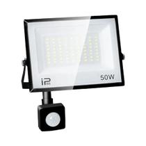 Holofote LED À Prova d'Água IP66 Com Sensor De Movimento PIR 20W-300W Para Iluminação De Jardim, Rua