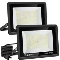 Holofote LED Ceena 240W Outdoor 24000lm 6000K IP66, pacote com 2