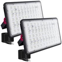 Holofote LED para exterior Indmird, pacote com 2 unidades, 200 W, IP66, impermeável