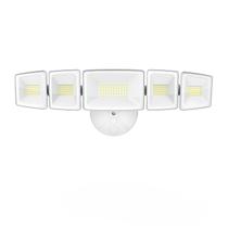 Holofote LED para exterior SZPOWER 120W 5 cabeças 6500K IP65