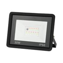 Holofote LED RGB 220V 30W 50W 100W IP66 À Prova d'Água Para Iluminação Externa E Paisagística