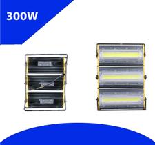 Holofote Refletor 300w de Led Linear Torre IP68 Branco Bivolt