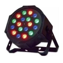 Holofote Refletor Iluminação Luzes De Led Colorido RGB Para Festas Eventos 18 Leds Holofote Refletor Iluminação Luzes De Led Colorido RGB Para Festas Eventos 18 Leds