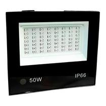 Holofote Refletor LED 50W Slim Bivolt p/ Jardim Quadra Holofote Refletor LED 50W Slim Bivolt p/ Jardim Quadra