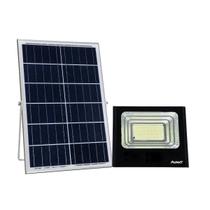 Holofote Refletor Solar Externo Led com Sensor 100w 6500k