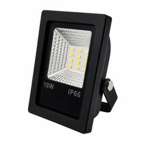 Holofote Refletor Super LED 10W IP66 Luz Branco Quente 3000K Prova dÁgua para Jardim Fachada e Área Externa Holofote Refletor Super LED 10W IP66 Luz Branco Quente 3000K Prova dÁgua para Jardim Fachada e Área Externa